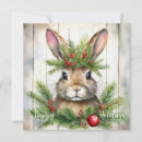 Search for rabbit christmas cards Watercolor