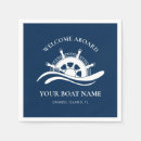 Search for welcome napkins Nautical