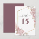 Search for dusty rose table cards Gold