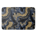 Search for navy blue gold bath mats Agate