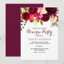 Search for divorce invitations Floral