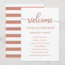 Search for schedule of events wedding invitations Elegant