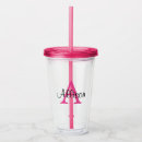 Search for plastic party drinkware Pink