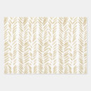 Search for herringbone wrapping paper Gold