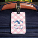 Search for plaid luggage tags Preppy