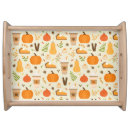 Search for fall serving trays Pumpkin