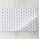 Search for blue and white placemats Modern