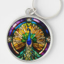 Search for peacock keychains Birthday