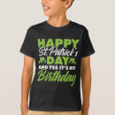 Search for st patricks day birthday tshirts Lucky