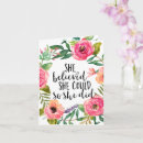 Search for she believed she could cards stamps Inspirational
