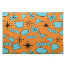 Search for turquoise placemats Atomic
