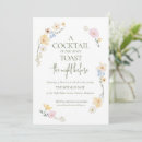 Search for wildflower rehearsal dinner invitations Elegant modern floral