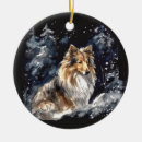 Search for sheltie ornaments Collie