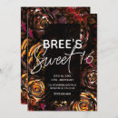 Search for autumn sweet 16 invitations Floral