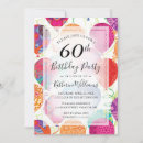 Search for purple 60th birthday invitations Gold