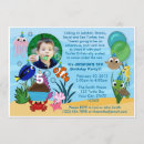Search for marine birthday invitations Boy