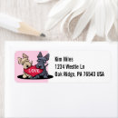 Search for scottie dog return address labels Heart