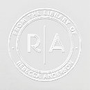 Search for from the library of embossers Initial