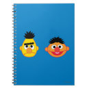Search for sesame street notebooks Bert ernie