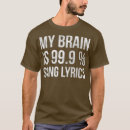 Search for song lyrics tshirts Vintage