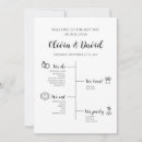Search for order of service wedding programs Modern