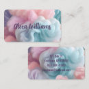 Search for cotton candy business cards Abstract