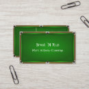 Search for billiard business cards Professional
