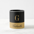 Search for black and gold mugs Elegant