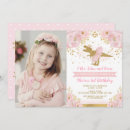 Search for pink dinosaur invitations Pink and gold