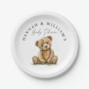 Search for teddy bear baby shower plates Modern