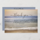 Search for beach funeral thank you cards Sea