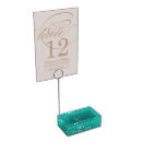 Search for beach wedding table card holders Blue