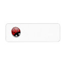 Search for insect return address labels Red