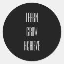 Search for success stickers Quote