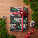 Search for buon natale wrapping paper Italy