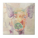 Search for farm animal tiles Watercolor