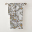 Search for white marble bath towels Faux glitter