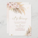 Search for dried flowers invitations Pampas grass