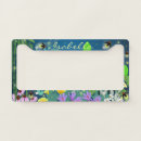 Search for floral license plate frames Nature