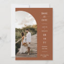 Search for terracotta save the dates Arch