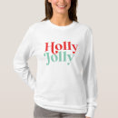 Search for holly jolly christmas tshirts Red