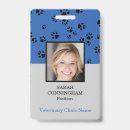 Search for veterinarian id name tags badges Clinic