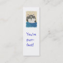 Search for bookmark business cards Cute