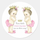 Search for twins baby shower stickers Twin girls