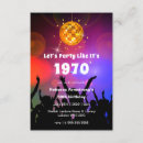 Search for lets dance party invitations 70s