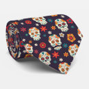 Search for sugar skull ties Colorful