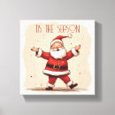 Search for vintage santa claus canvas prints Festive