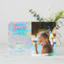 Search for tie dye party invitations Girl