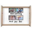 Search for wedding anniversary serving trays Photo collage