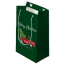 Search for vintage christmas gift bags Red and green